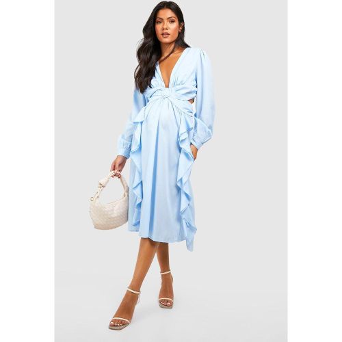 Maternité - Robe De Grossesse Mi-Longue Découpée - 8 - boohoo - Modalova