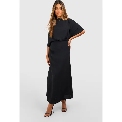 Robe Mi-Longue Drapée - 42 - boohoo - Modalova