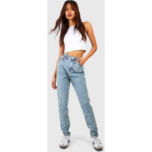 Tall" - Jean Mom Basique Taille Haute - 34 - boohoo - Modalova