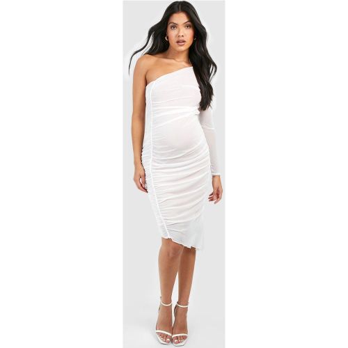 Maternité - Robe De Grossesse Asymétrique En Tulle - 42 - boohoo - Modalova