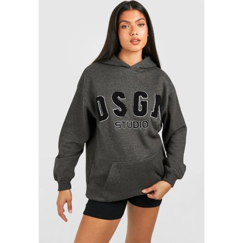 Maternité - Sweat À Capuche De Grossesse Oversize À Slogan - S - boohoo - Modalova