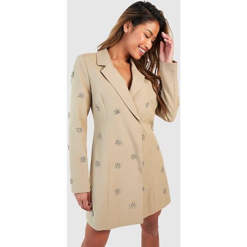 Robe Blazer Ornementée - 38 - boohoo - Modalova