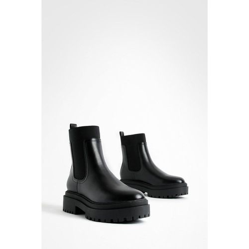 Bottines Chelsea À Plateforme - 39 - boohoo - Modalova