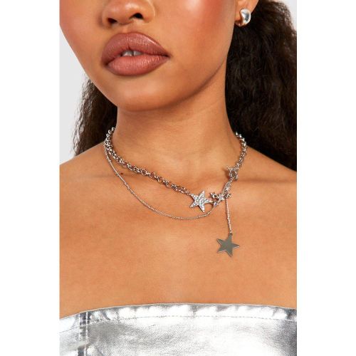 Collier À Chaînes Multiples - One Size - boohoo - Modalova