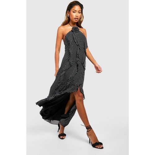 Robe Longue À Pois - 40 - boohoo - Modalova
