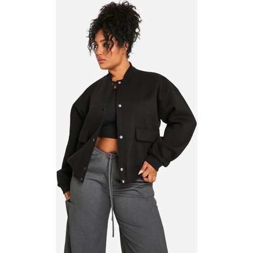 Grande Taille - Bomber À Poche - 50 - boohoo - Modalova