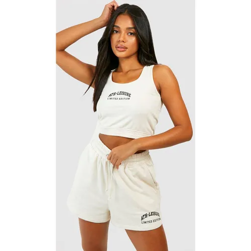 Ensemble Avec Crop Top Et Short - L - boohoo - Modalova