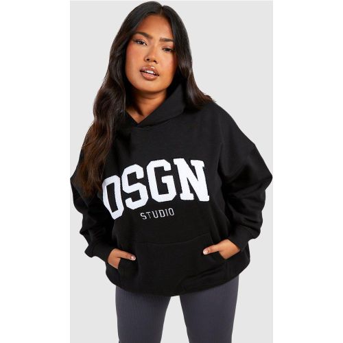 Grande Taille - Sweat À Capuche Oversize En Tissu Éponge - 44 - boohoo - Modalova