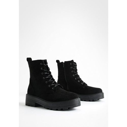 Bottines De Randonnée À Lacets - 38 - boohoo - Modalova