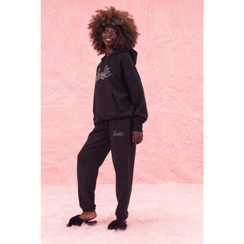 Barbie - Jogging Imprimé Pailleté - 36 - boohoo - Modalova