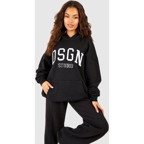 Sweat À Capuche Oversize À Slogan Dsgn Studio - S - boohoo - Modalova