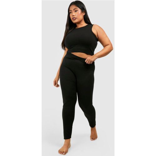 Grande Taille - Ensemble Avec Top À Dos Nageur Et Legging - 44 - boohoo - Modalova