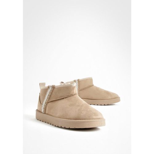 Bottines Confort Brodées - 41 - boohoo - Modalova