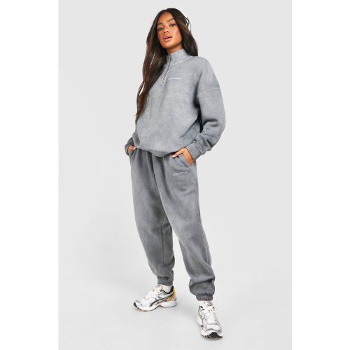 Survêtement Oversize Avec Sweat À Col Zippé - S - boohoo - Modalova
