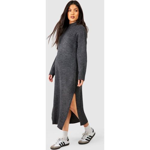 Maternité - Robe De Grossesse Mi-Longue À Col Montant - S - boohoo - Modalova