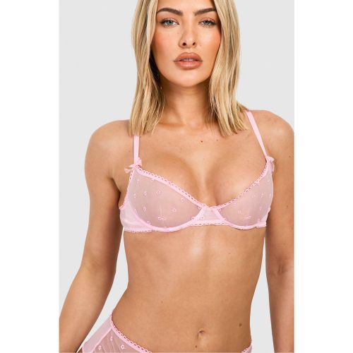 Soutien-Gorge Fleuri - 30B - boohoo - Modalova