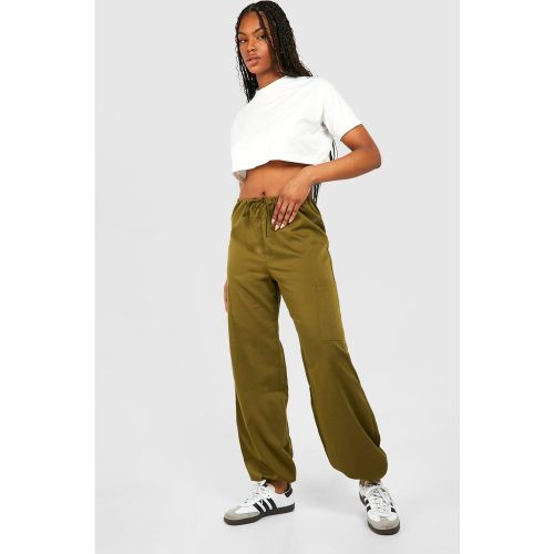 Tall" - Pantalon Cargo À Poche Tissée - 40 - boohoo - Modalova
