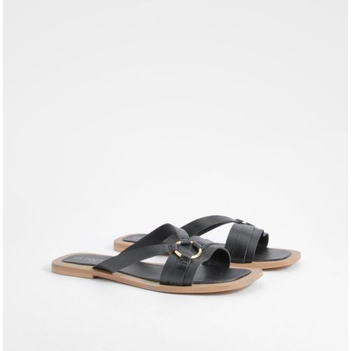 Mules À Anneau - Pointure Large - 39 - boohoo - Modalova