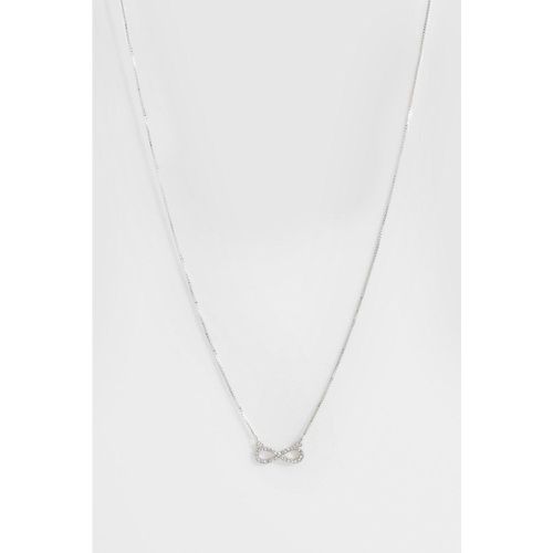 Collier À Chaîne À Symbole Infini - One Size - boohoo - Modalova