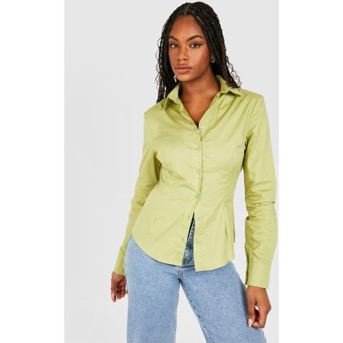 Tall" - Chemise Cintrée Tissée - 36 - boohoo - Modalova