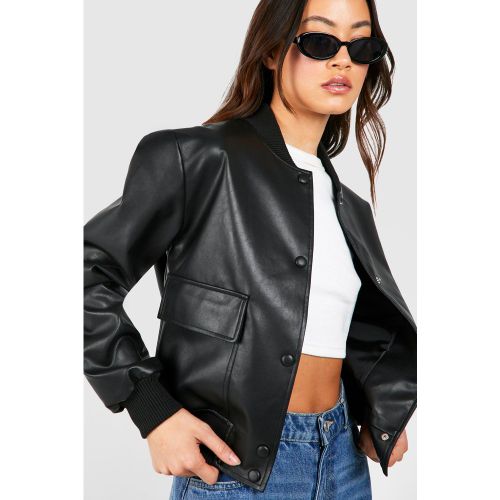 Tall" - Bomber - Noir - 44, Noir - boohoo - Modalova