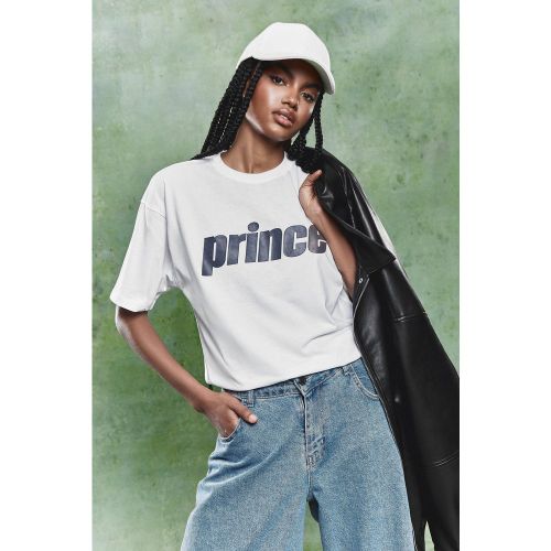 T-Shirt Oversize Imprimé Prince - 46 - boohoo - Modalova