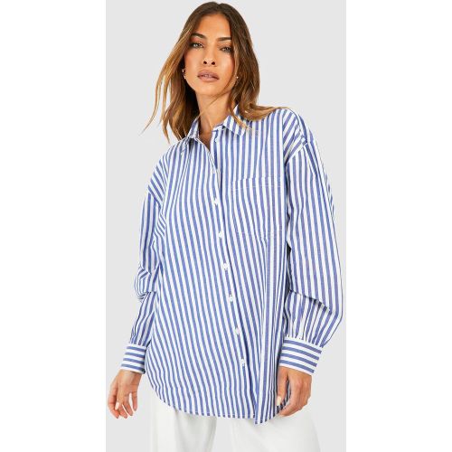 Chemise Oversize Rayée - 34 - boohoo - Modalova