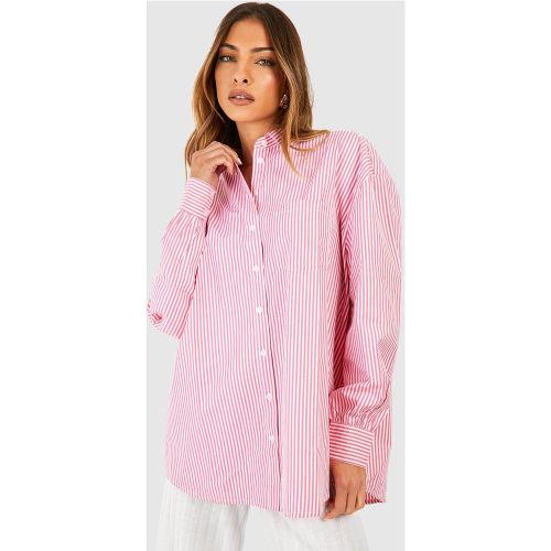 Chemise À Rayures Oversize - 34 - boohoo - Modalova