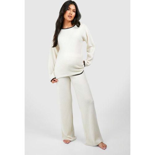 Maternité - Ensemble Confort Côtelé - 38 - boohoo - Modalova