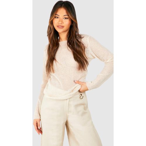 Pull En Maille Fine - M - boohoo - Modalova