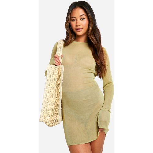 Robe Courte En Maille Fine - 38 - boohoo - Modalova