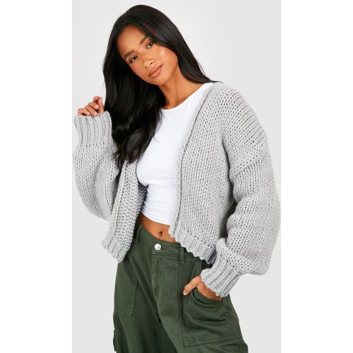 Petite" - Cardigan En Maille Épaisse - S - boohoo - Modalova