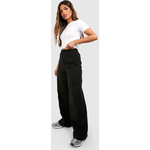 Pantalon Cargo Stretch Taille Haute - 40 - boohoo - Modalova