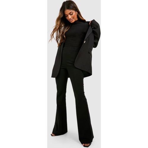Pantalon Flare Taille Haute - 44 - boohoo - Modalova