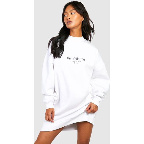 Robe En Sweat À Slogan Dsgn Studio - 36 - boohoo - Modalova
