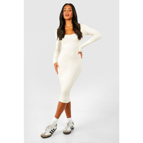 Robe Mi-Longue À Manches Longues - 44 - boohoo - Modalova