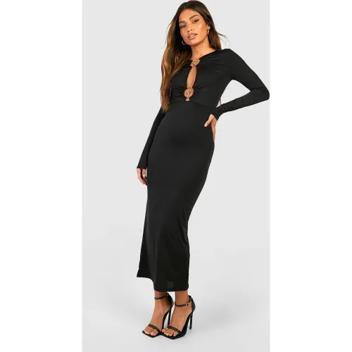 Robe Longue Moulante À Découpe - 42 - boohoo - Modalova
