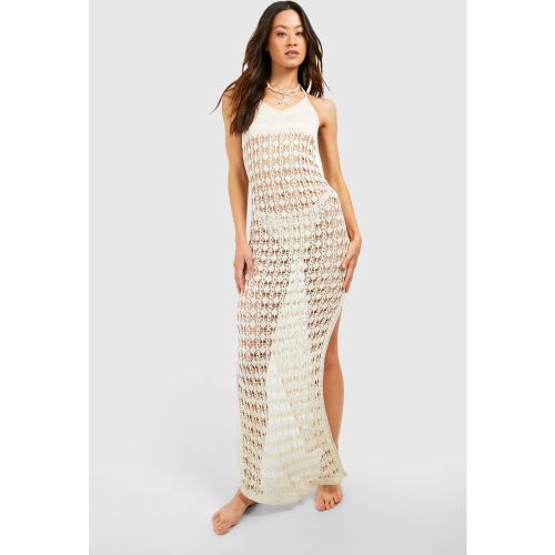 Tall" - Robe Mi-Longue En Crochet - 36 - boohoo - Modalova