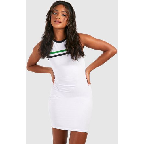 Robe Courte À Rayures Premium - 42 - boohoo - Modalova