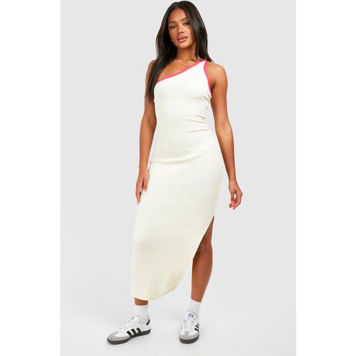 Robe Mi-Longue Premium Asymétrique - boohoo - Modalova