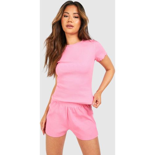 Short Confort Côtelé Premium - 34 - boohoo - Modalova