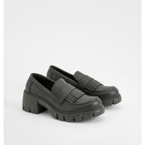 Mocassins Cloutés À Plateforme - 37 - boohoo - Modalova