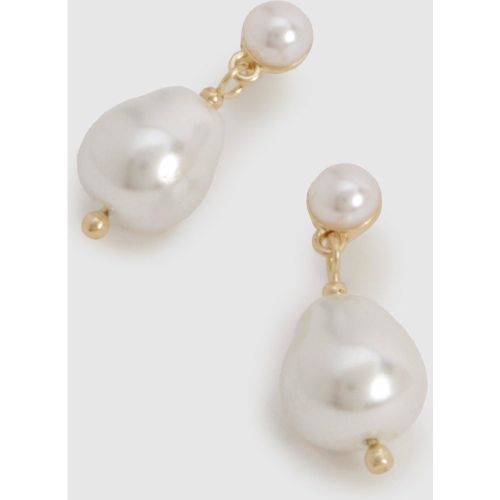 Boucles D'Oreilles Perlées - One Size - boohoo - Modalova