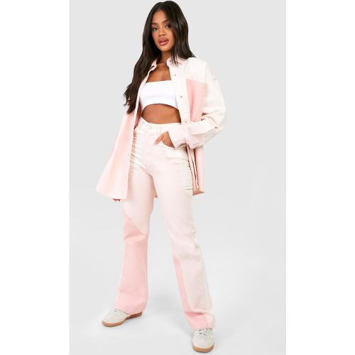Jean Oversize Color Block - S - boohoo - Modalova