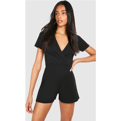 Tall" - Combishort À Manches Courtes - 38 - boohoo - Modalova