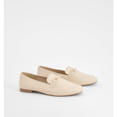 Mocassins À Barre En Métal - Pointure Large - 36 - boohoo - Modalova