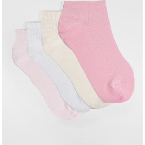 Pack Pink Trainer Socks - boohoo - Modalova