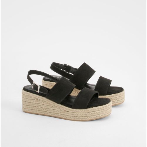 Sandales Compensées À Plateforme - 38 - boohoo - Modalova