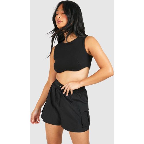Petite" - Short Cargo À Cordon De Serrage - 34 - boohoo - Modalova