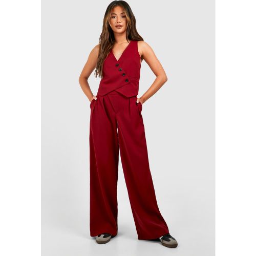 Pantalon De Tailleur Large - 34 - boohoo - Modalova